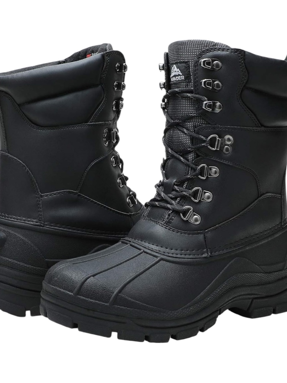 ALEADER Men's Waterproof Winter Snow Boots Thinsulate size 9